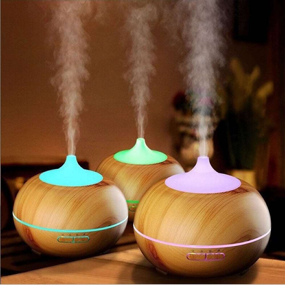 Mistyrious Essential Oil Humidifier Natural Oak Design With Easy - Gazette Enterprises™