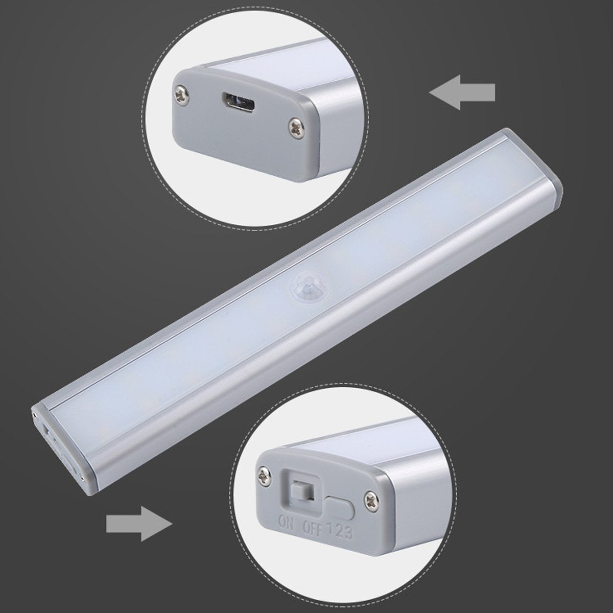 LED Lights Rechargeable Battery