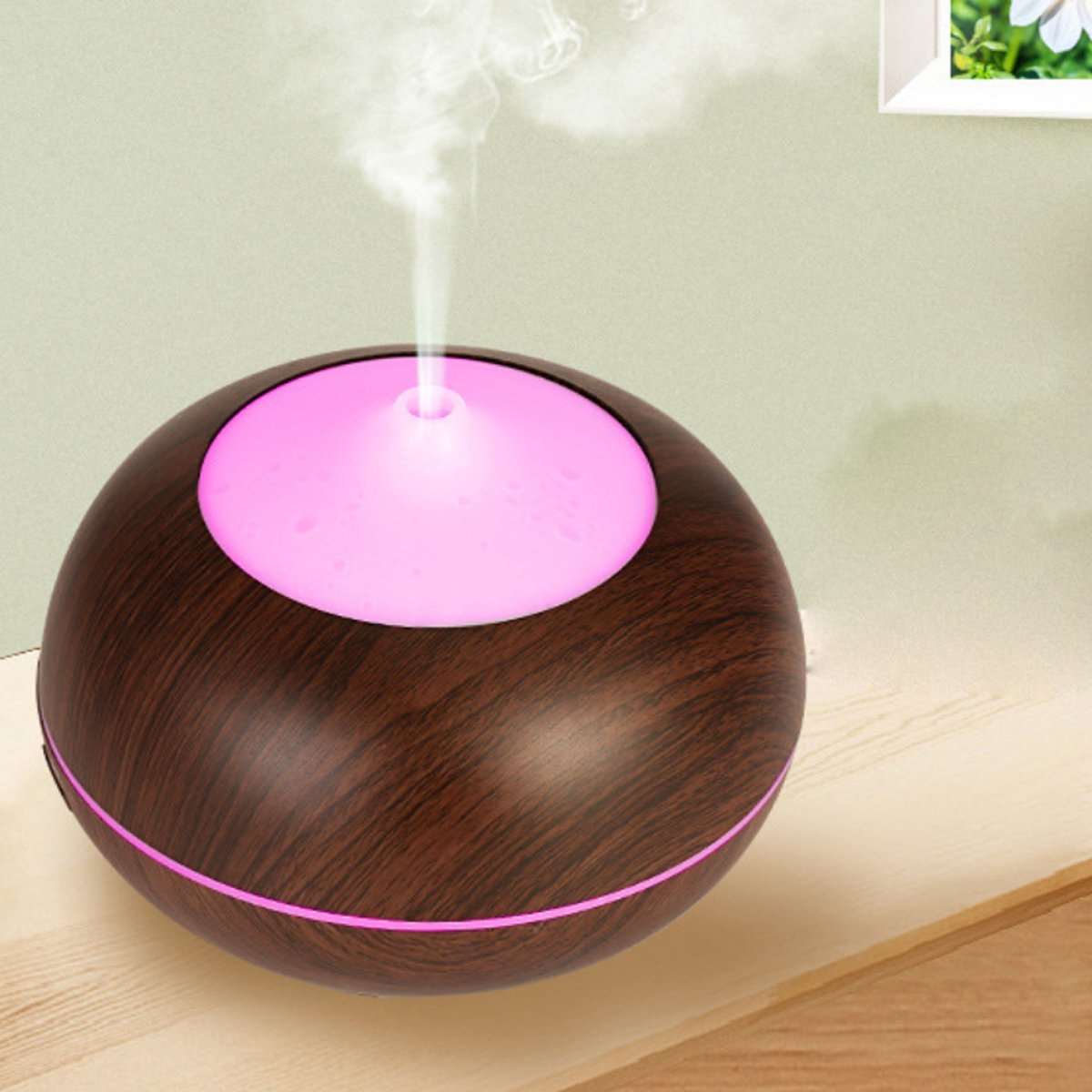 Mistyrious Essential Oil Humidifier Natural Oak Design With Easy - Gazette Enterprises™