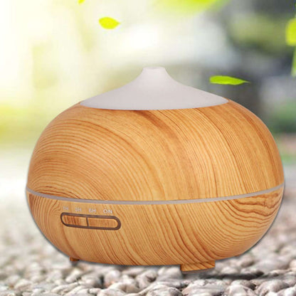 Mistyrious Essential Oil Humidifier Natural Oak Design With Easy - Gazette Enterprises™