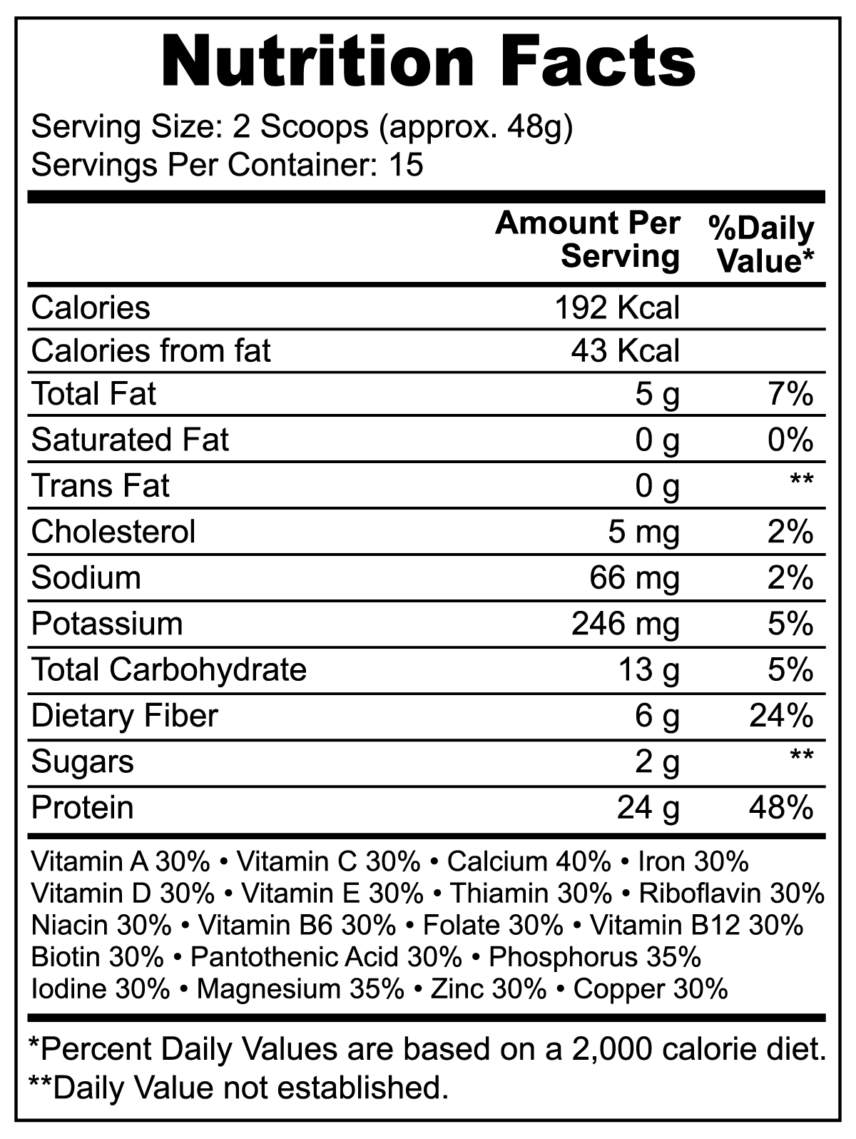 Complete Meal Replacement - Chocolate