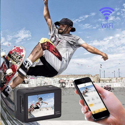 4K  Waterproof All Digital UHD WiFi Camera + RF Remote And Accessories - Gazette Enterprises™