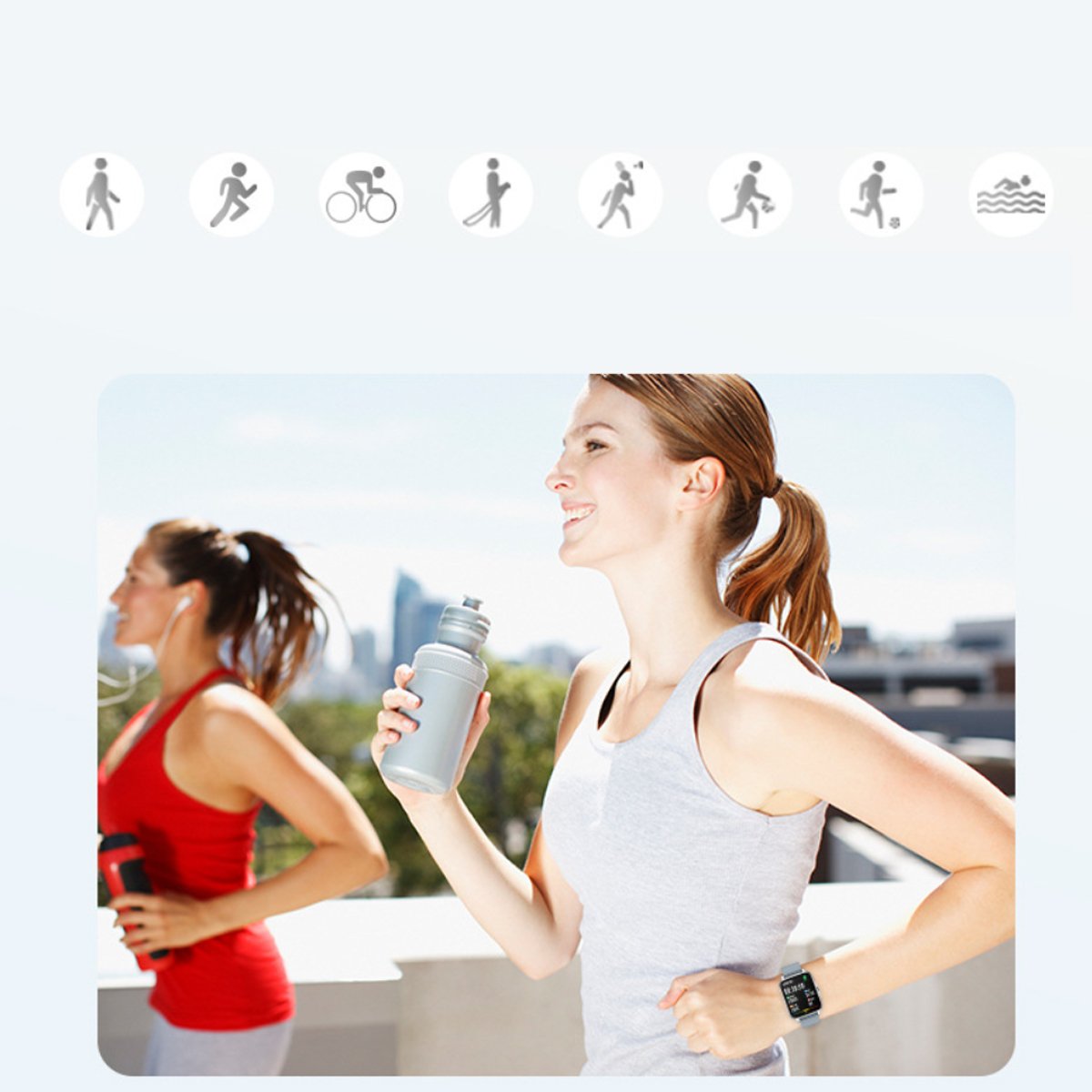 Lifestyle Smart Watch Heart Monitor