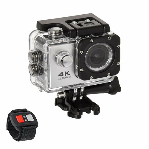 4K  Waterproof All Digital UHD WiFi Camera + RF Remote And Accessories - Gazette Enterprises™