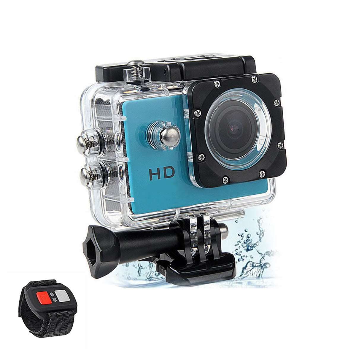 4K  Waterproof All Digital UHD WiFi Camera + RF Remote And Accessories - Gazette Enterprises™