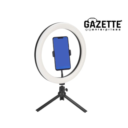 LED Ring Light With Phone Tripod Stand Kit 10"