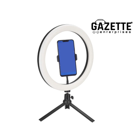 LED Ring Light With Phone Tripod Stand Kit 10"