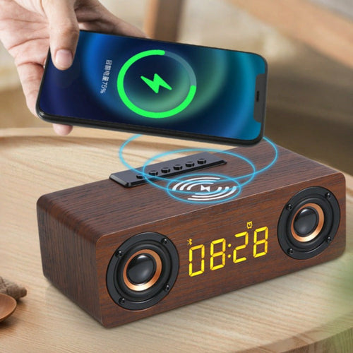 Wooden Retro Theme Wireless Charger