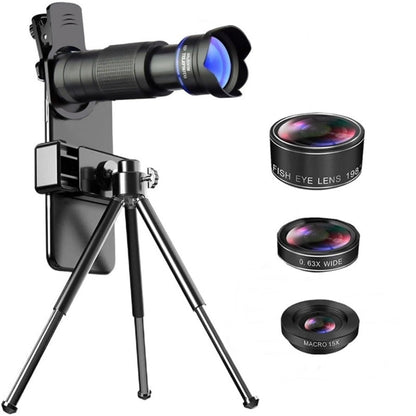 Mobile Phone Lens Kit With Tripod