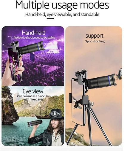 Mobile Phone Lens Kit With Tripod