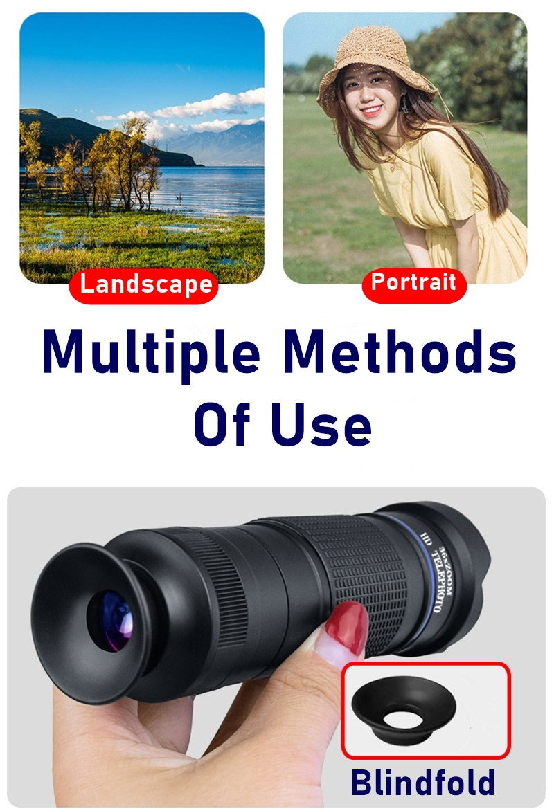 Mobile Phone Lens Kit With Tripod