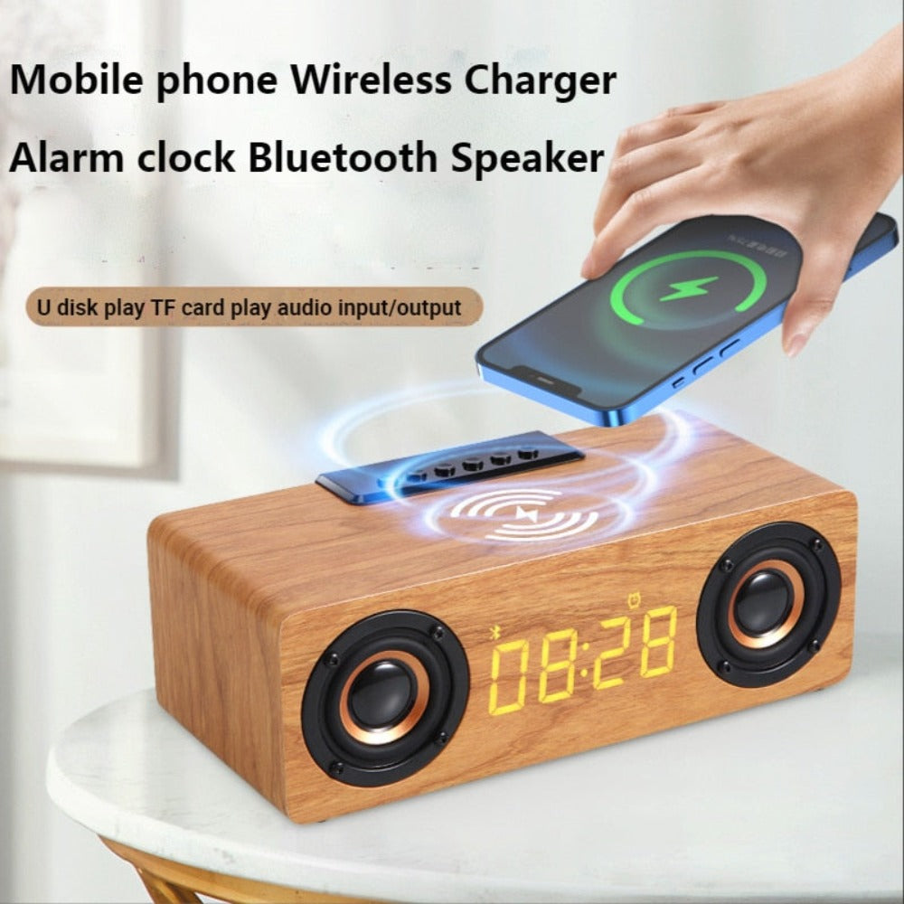 Wooden Retro Theme Wireless Charger