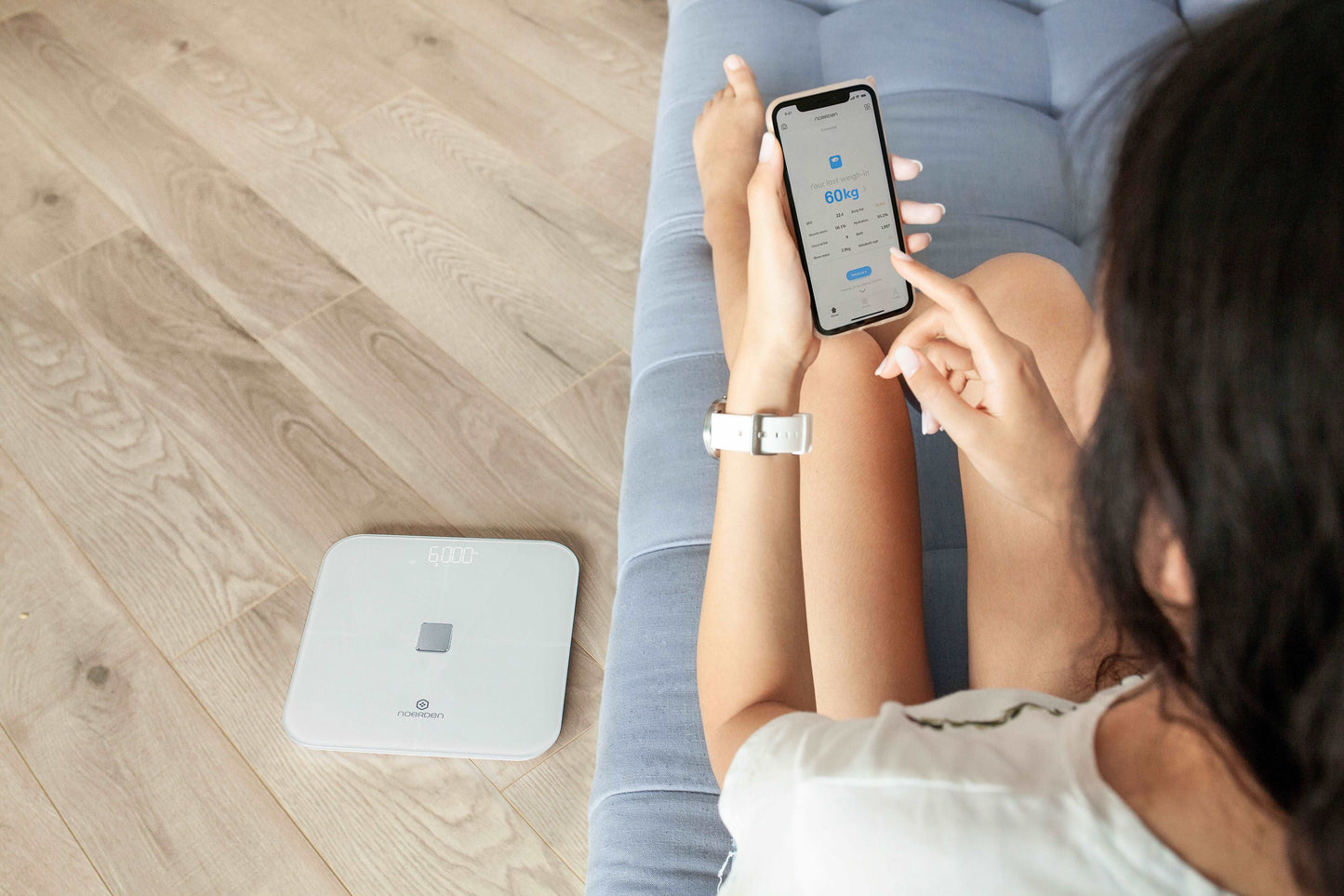 WiFi & Bluetooth smart body scale with Heart Rate monitor - NOERDEN - Gazette Enterprises™