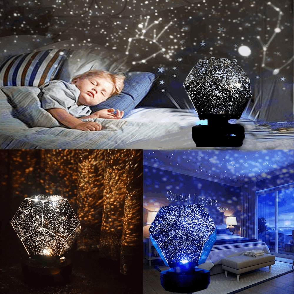 Bluetooth Speaker Star Light Projector Starry LED Galaxy Lamp - Gazette Enterprises™