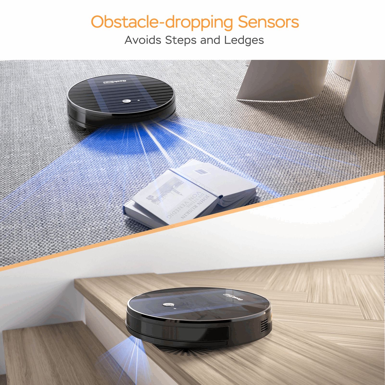 Automatic Self-Charging Smart App Robot Vacuum Cleaner - Gazette Enterprises™