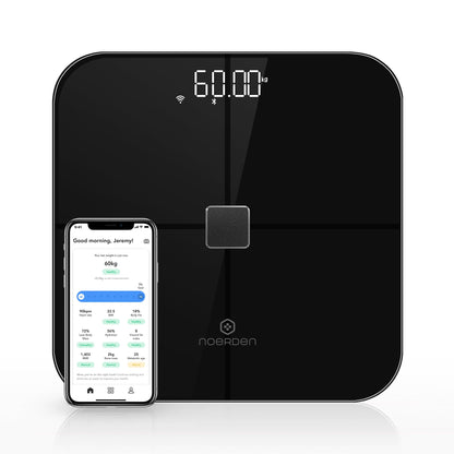 WiFi & Bluetooth smart body scale with Heart Rate monitor - NOERDEN - Gazette Enterprises™