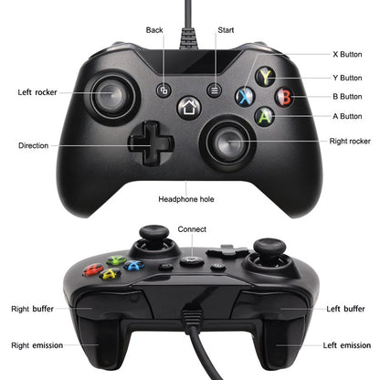 USB Wired Controller Controle