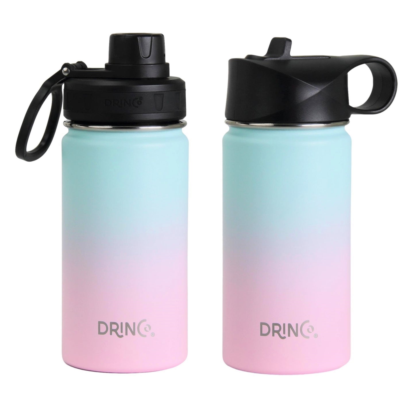 14oz Stainless Steel Sport Water Bottle