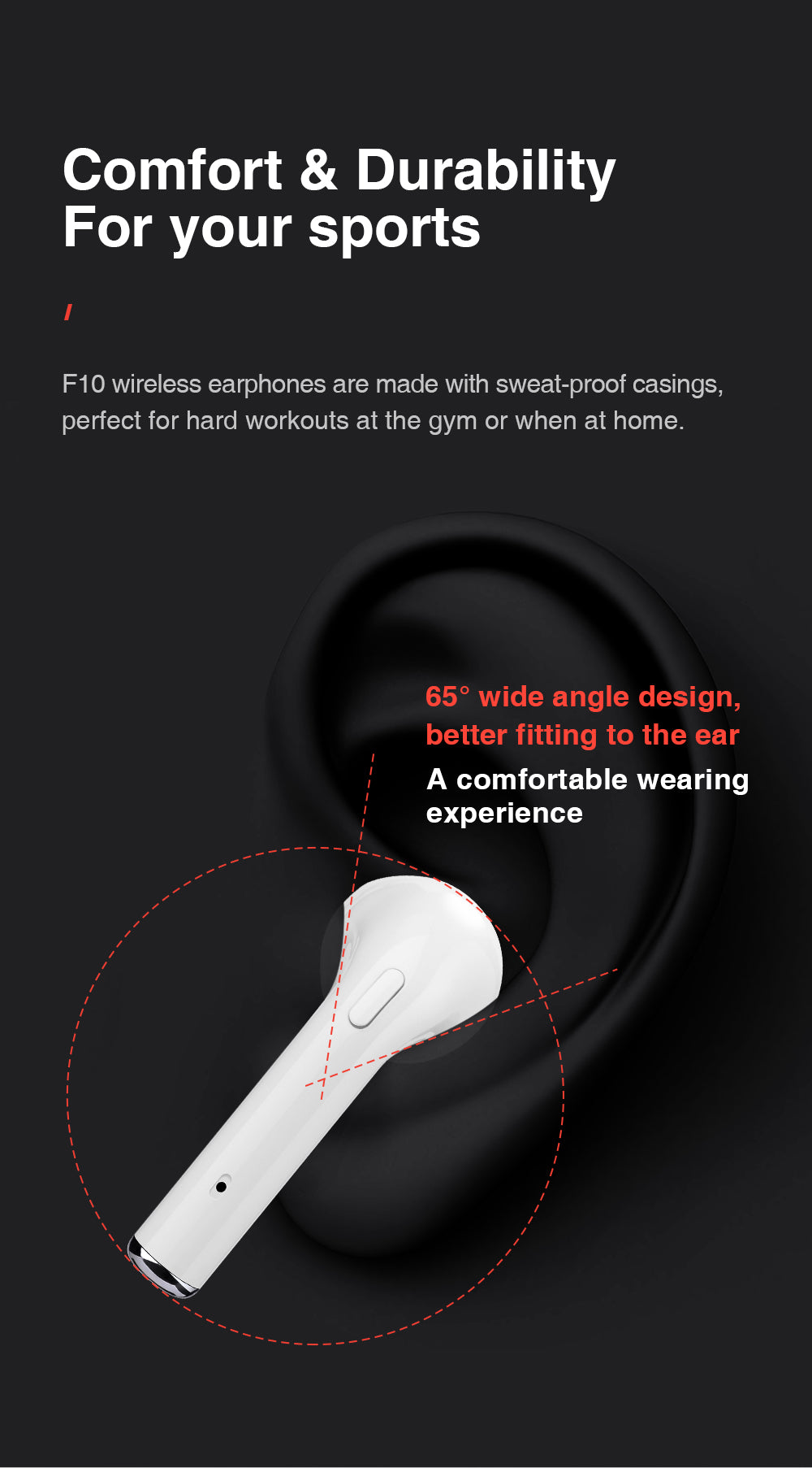 Bluetooth i7s TWS Wireless earbuds