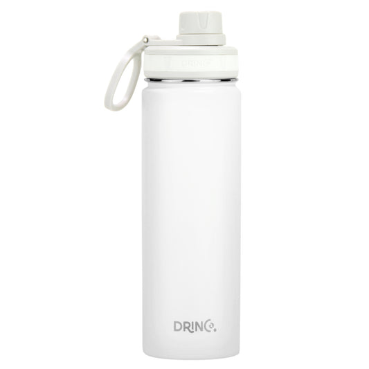 22oz Stainless Steel Sport Water Bottle - Artic White