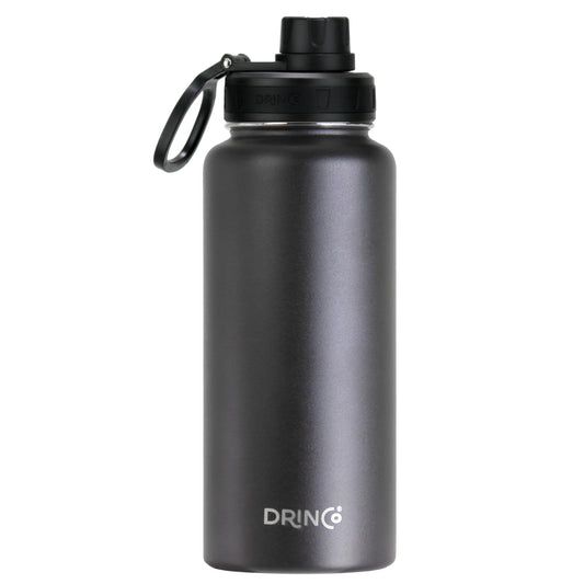 32oz Stainless Steel Water Bottle - Black