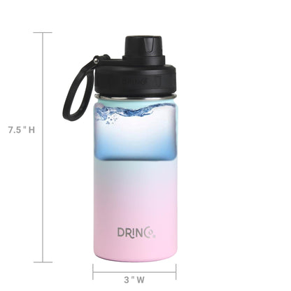 14oz Stainless Steel Sport Water Bottle