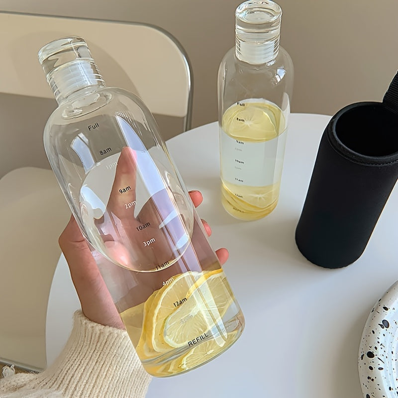 Transparent Tracking Water Bottle