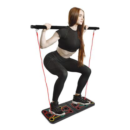 9 in 1 Push Up Rack Board System Fitness