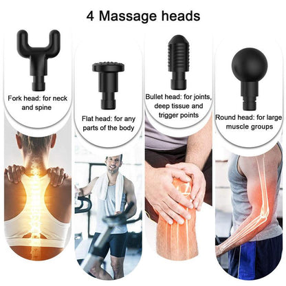 Premium 6 Heads  Handheld Massager