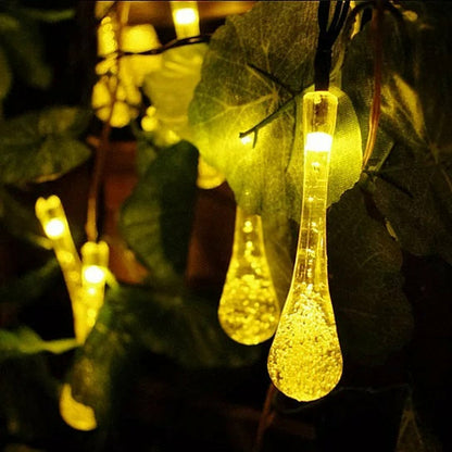 Dew Droplets 20 LED Solar Lights