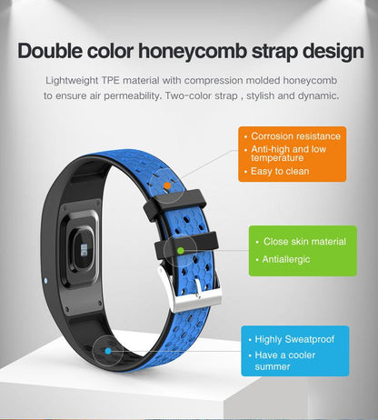 Smart Fit Sporty Fitness Tracker and Waterproof Swimmers Watch - Gazette Enterprises™