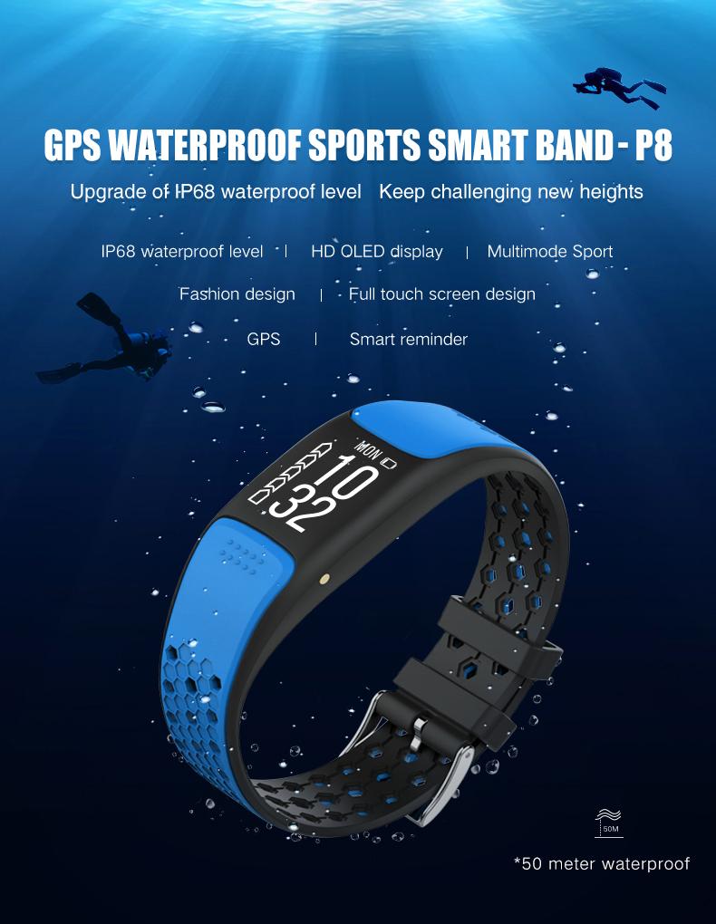 Smart Fit Sporty Fitness Tracker and Waterproof Swimmers Watch - Gazette Enterprises™